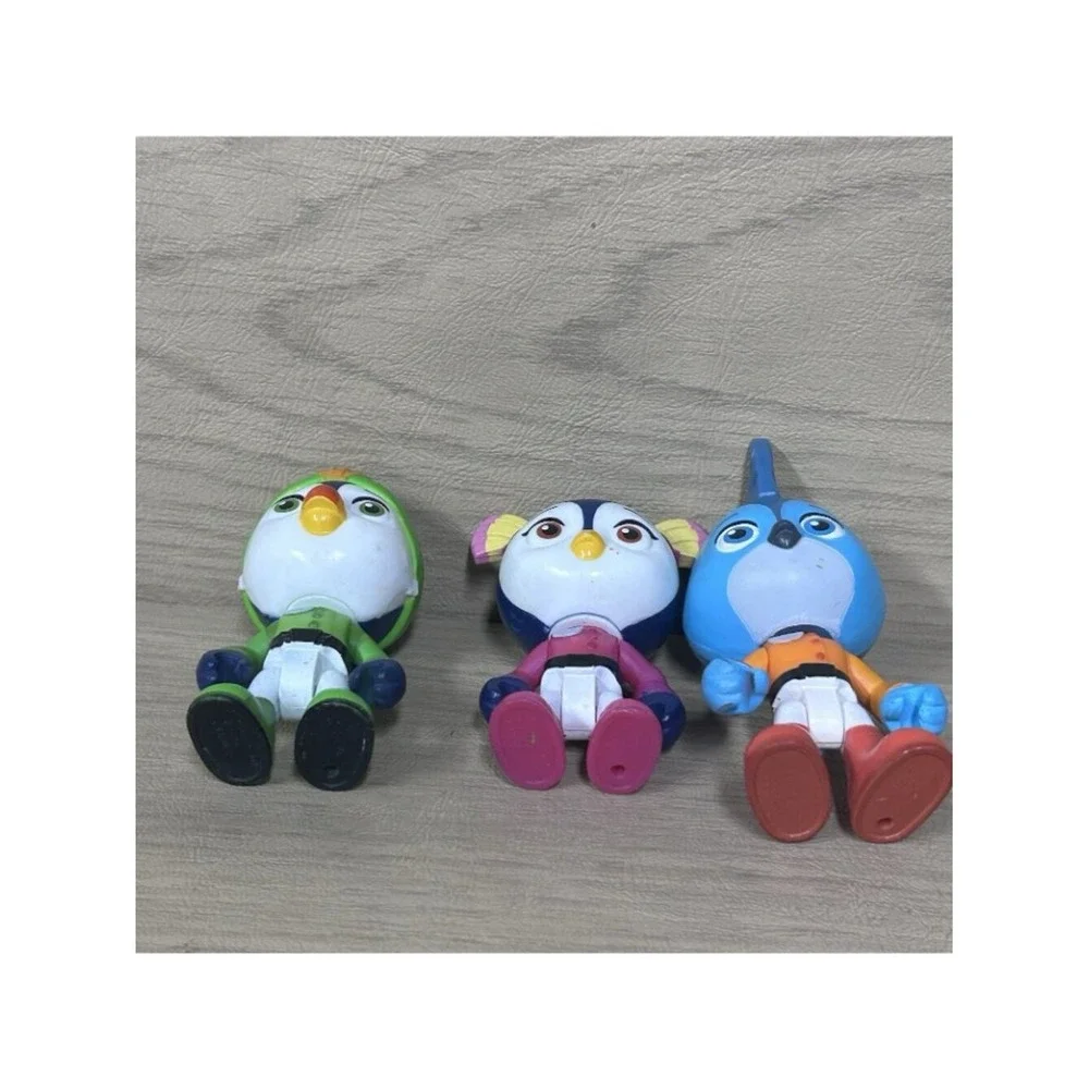 Top Wings Nick Jr. 3 Figures Plastic Movable 3 